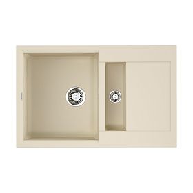 Мойка кухонная Omoikiri Sakaime 78-2-BE Tetogranit, ваниль